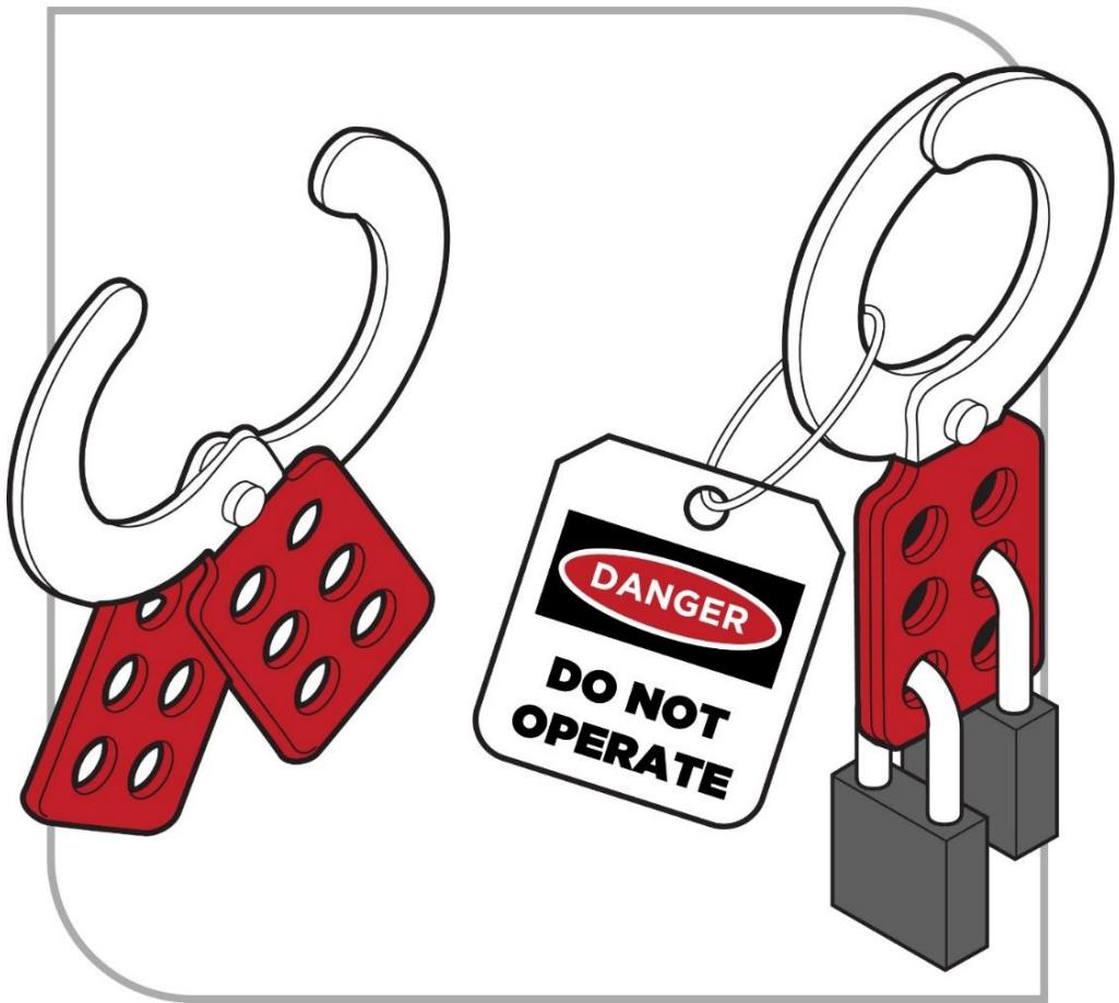 Isolation using lockout and tags