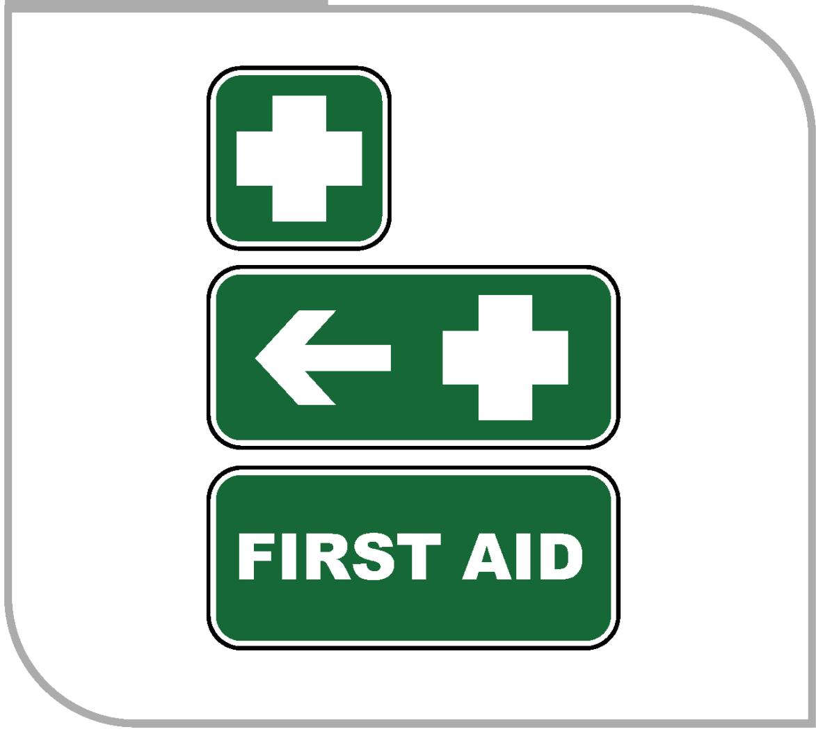 First aid signs